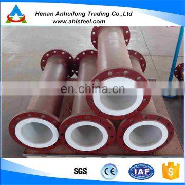 high quantity abrasion resistant alumina ceramic lined pipes for cement plants spare parts /wear-resistant pipe