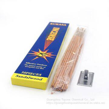 Topone Kukasa long mosquito repelling good fragrance sandalwood safe incense sticks