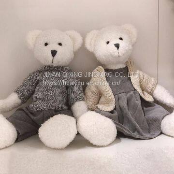 Stuffed animal teddy bear manufacture in china for wholesale