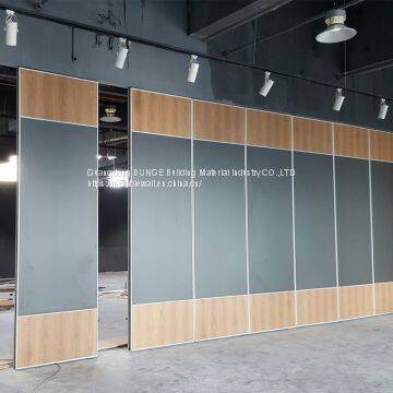 85 mm Thickness Sliding Panel Movable Partition Walls For Banquet Hall