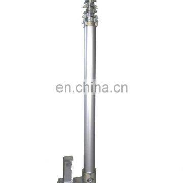 High Telescopic Cctv Mast Tower Electric 8 Meters