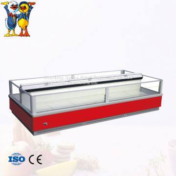 Supermarket Island Deep Freezer Meat Refrigerator photo-5