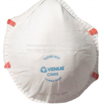 Ce Ffp1/Ffp2/Ffp3 Filter Mask Respirator Earloop Face Mask N95