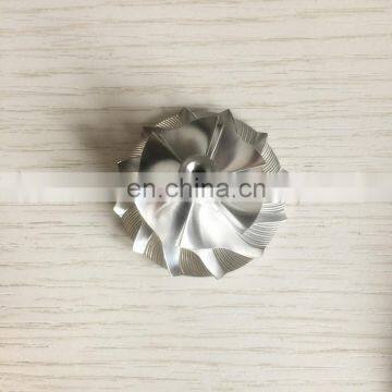 GT1238 26.87/38.00mm 434976-0005R 6+6 blades turbocharger billet/milling/aluminum 2618 compressor wheel for 799171-0001