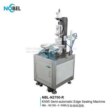 NBL-N2700-R N95 Mask Rotary Edge Sealing Machine Non-Woven Fabrics Mask Making Machine