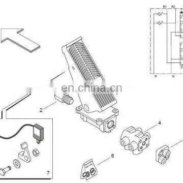 Brake pedal      NO.:2577.020.0009