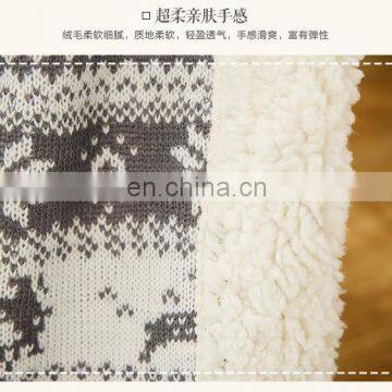 Wholesale Thick Double Side Imitate Cashmere Blanket for Adult photo-6