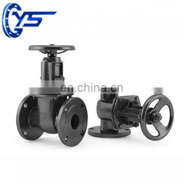 pn10 DN100 Gost standard cast iron Parallel Double Disc Gate Valve