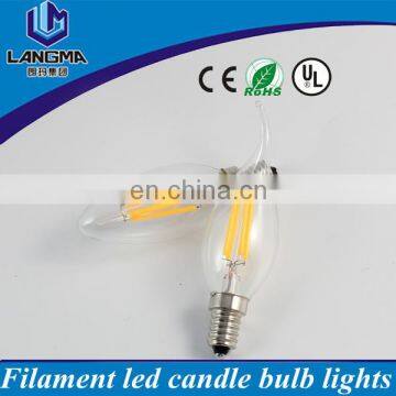 UL 120V Input Bright White 4500k Dimmable Transparent 6 Watt Led Candelabra E12 photo-4