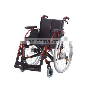 Manual Folding Aluminum Wheelchair for Disabled and Elderly photo-2