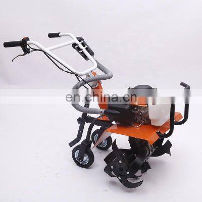 Agricultural Gasoline Small Rotary Tiller Tiller Multi-function Weeder Field Agricultural Garden Tools Garden Micro Tiller