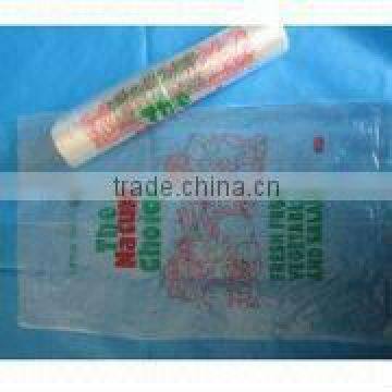 Hot selling plastic bag(china) on roll with low price