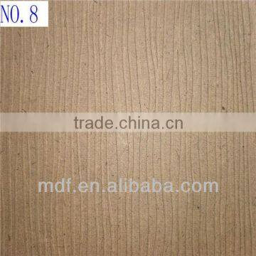 embossed mdf board for decorative use