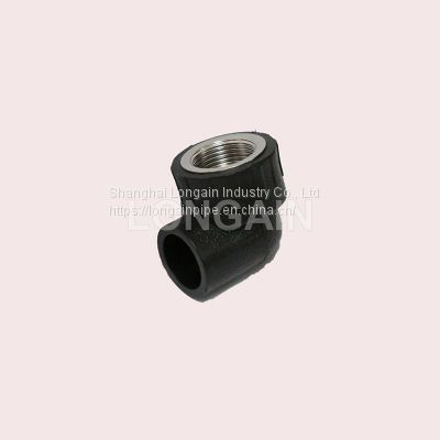 HDPE Female Elbow (Copper Thread)     Hdpe Fabricated Fittings Purchase        HDPE fittings Manufacturer