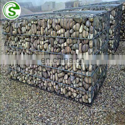 Double twist hexagonal wire mesh gabion basket