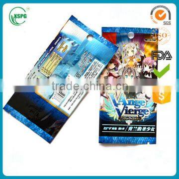 High qualityCustom Plastic Sleeves for Game Card Packing/ Clear Plastic Sleeves for Game Card Packaging/