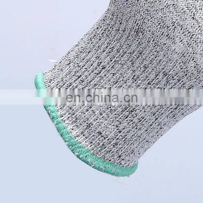 HY 13G Gants Level 5 Grade Cut Resistant Glove Abrasion Resistant Gloves Antiskid Anti Cut Latex Gloves