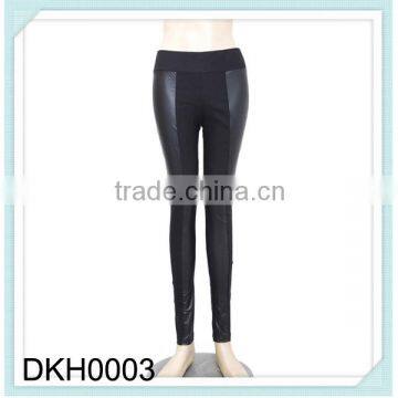 PU sexy women leggings