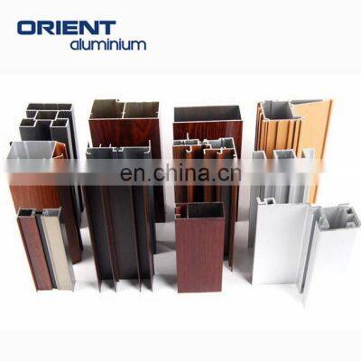 High quality manufacturers sliding aluminum section extrusions aluminium frame window