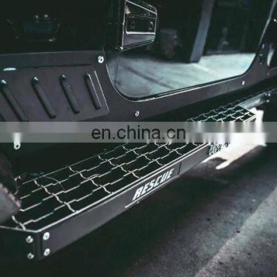 4x4 side step with Rescue board for Jeep Wrangler JL JKU running board for Jeep