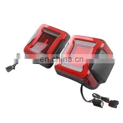 European Rear Lamp Modified LED Taillight for Jeep Wrangler JL 18+ for Auto Accessories