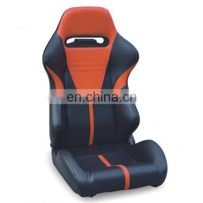 Adjustable Car Bucket Seats Universal Seat With PVC Leather Use For Car Simulator Racing Seat