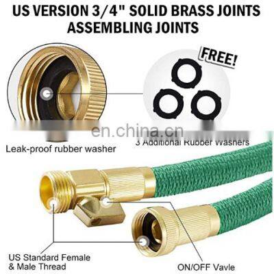 Hot Sale Multipurpose Garden Magic Expandable Garden Hose 100ft 75ft 50ft With 10 Function Spray Nozzle photo-3