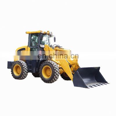 Factory Direct Joystick Strong Bull Wheel Loader 2 ton Weight construction front end loader for sale