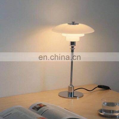 Danish Nordic Design Art LED Desk Lamp For Living Room Sofa Study Simple Bedroom Bedside Table Light