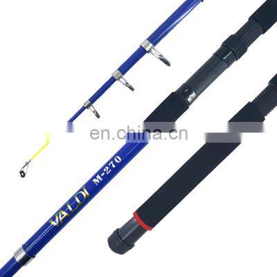 2.1m 2.4m 24t carbon telescopic fishing rods pole fishing rod blanks for US USA American market