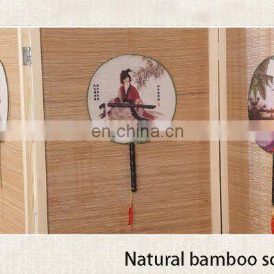 4 Panels Bamboo Room Dividers Chinese Antique Style Wood Room Divider Decorative Interior Screens & Room Dividers photo-4