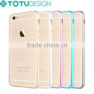 Ultra Cheap TOTU High Quality Metal Bumper Aluminum Case for Iphone 6