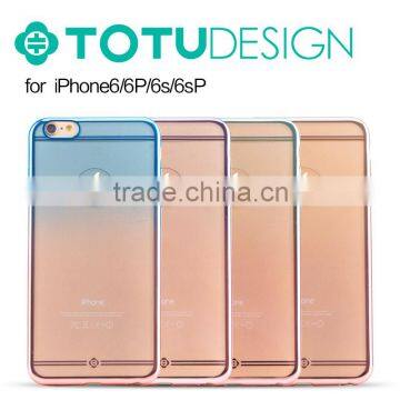 TOTU SOFT TPU ELECTROPLATING PHONE COVER FOR IPHONE 6S/6SPLUS/6/ 6PLUS