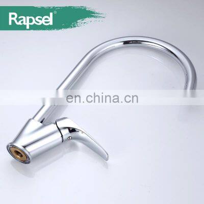 China Supplier Deck Mounted Modern Hot Cold Water Kitchen Tap Mixer photo-3