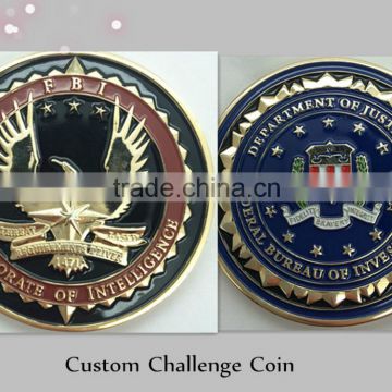 Threat Directorate of Intelligence gold challenge coin