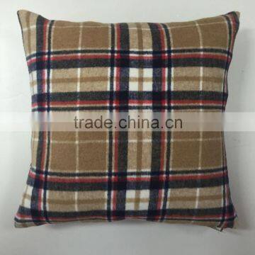 home decor wool fancy plaid cushion covers