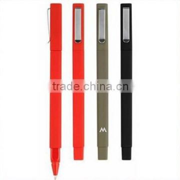 Square shape short plastic ball pen