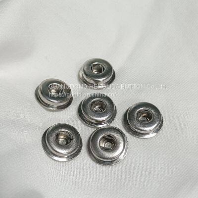 11.7mm brass half pack medical electrode button、medical electronic button