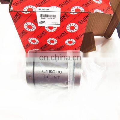 Japan quality LM50UU bearing LM50UU linear ball bearing LM50UU in stock