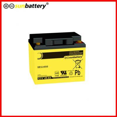 German SUN battery SB12-55 machine room UPS ship energy storage 12V55AH battery