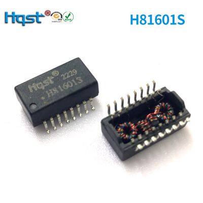 100Mbit SOP16 LAN Transformer H81601S | Direct Replacement for Pulse H1102NL | RJ45 Network Filter Module With Discrete Magnetic photo-3
