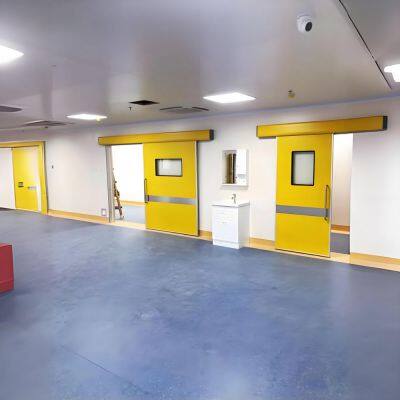 MBS-YT05 High Quality Hermetic Clean Room Automatic Sliding Door Airtight Clean Door for Hospital photo-3