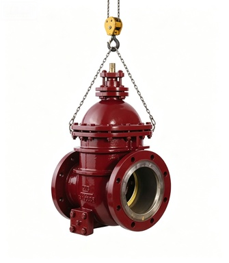 Клапан-шлюз с фланцами из ковкого чугуна для морского применения, CB/T 3591-2005 с заводским сертификатом на металл