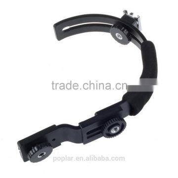 POPLAR C Shape Video Dslr Camera DV Stabilizer Handle Mount Grip For DV Camcorder DSLR Camera /camera Stabilizer photo-5