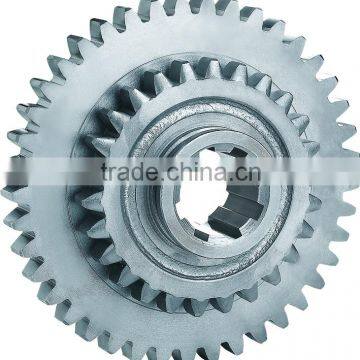 large diameter spur gear with small spur gear for UTB tractors