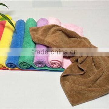 Hot Sale China Supplier Microfiber Super Absorbent Coral Fleece Bathtowel Wash Cloth