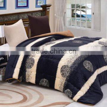 Printed Custom High Quality Receiving Flannel Quilt