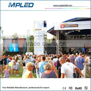 MPLED p6 outdoor full color led display video panel