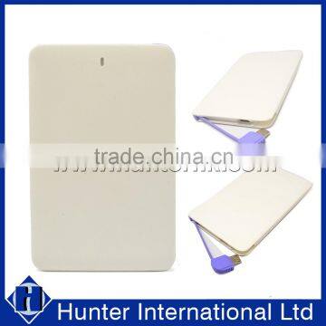 Factory Price Customized 2500 mah Slim Power Bank
