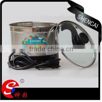 Multifunction stainless steel electric cooking pot /electric heating cup